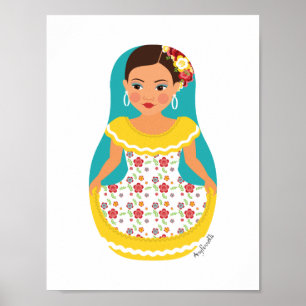 Poster de Dancer venezuelano Matryoshka