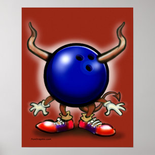 Poster de Demônio da boliche