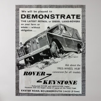 Poster de Demonstração de Keystone