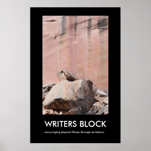 Poster de Demotivational do BLOCO dos ESCRITORES