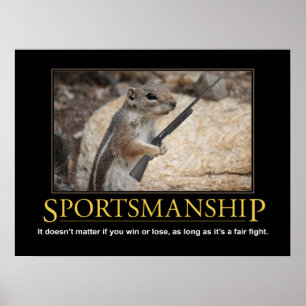 Poster de Demotivational: Esquilo do desportivismo