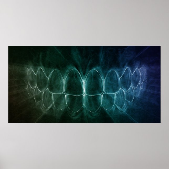 Poster de Dentista Ortodontista da dentada perfeit (Frente)