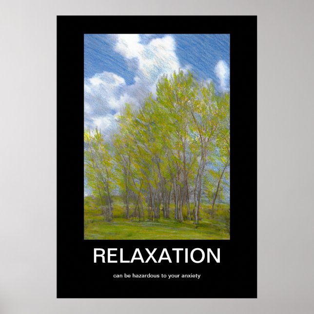 Poster de Desativação de Relaxação (Frente)