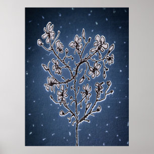 Poster de desenho de caráter natural