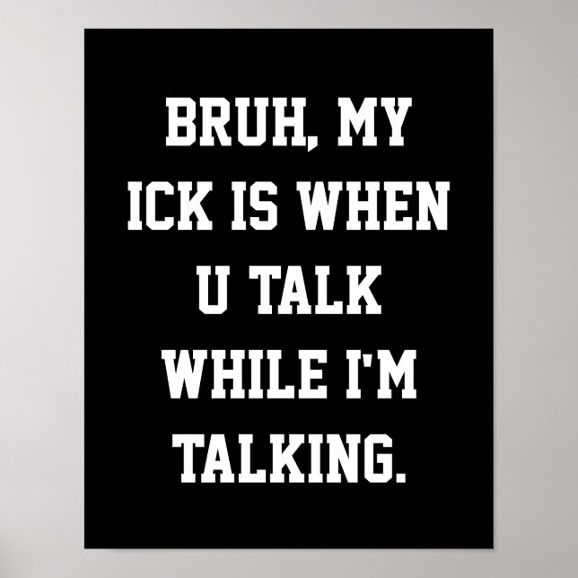 Poster de Deslização do Declive da Sala de Aula da (Frente)