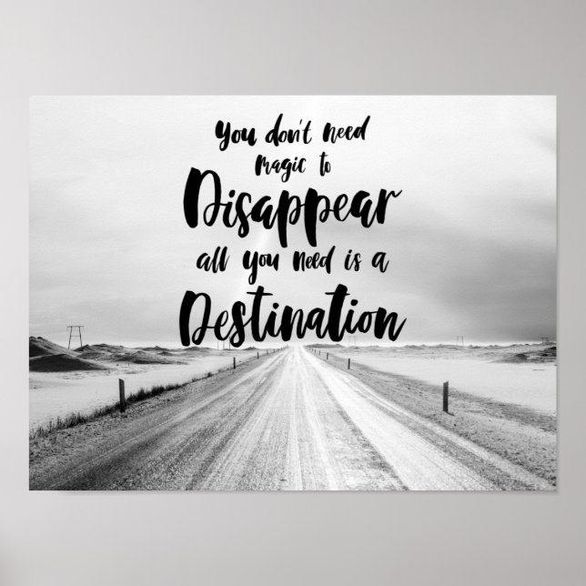 Poster de destino (Frente)