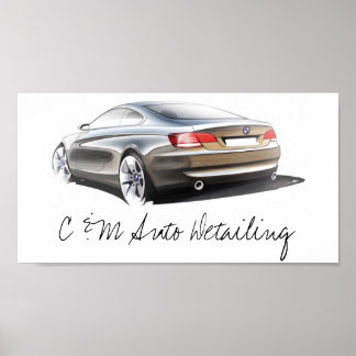 Poster de Detalhes Automáticos C & M