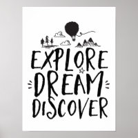 Poster de Detecção do Dream de Exploração de Cotaç