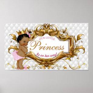 Poster de Diamante Branco da Princesa Africana Ele