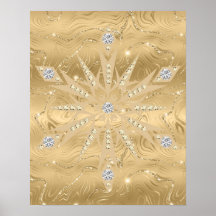 Poster de Diamante com Lúpulo Dourado do Lúpulo