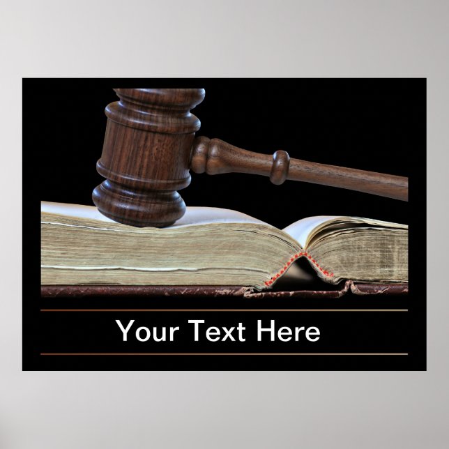 Poster de Direito e Corte (Frente)