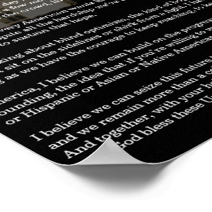 Poster de Discurso Vitória do Presidente Obama 201