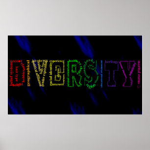 Poster de diversidade