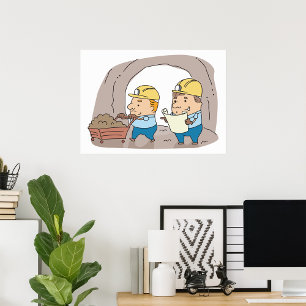 Poster de dois mineiros