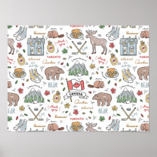 Poster de Doodles Canadianos