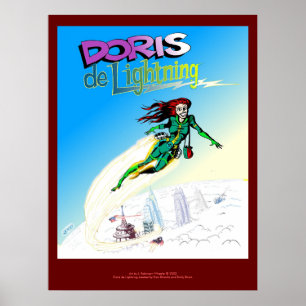 Poster de Doris de Relâmpago