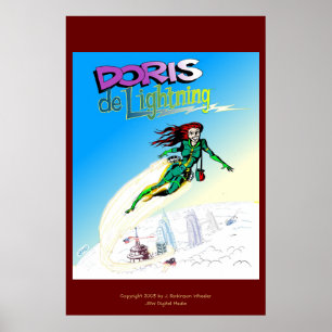 Poster de Doris de Relâmpago
