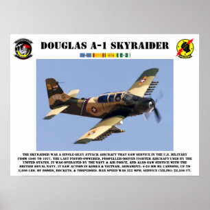 Poster de Douglas A-1 Skyraider