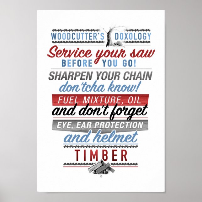 Poster de Doxologia do Woodcutter (Frente)