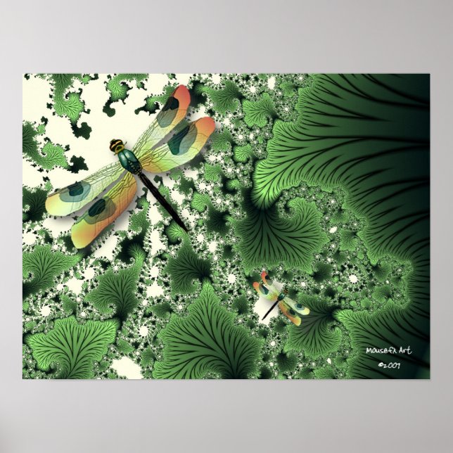 Poster de Dragonfly (Verde) (Frente)