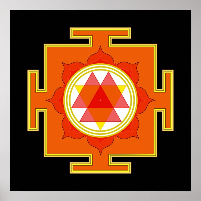 Poster de Durga Yantra (Frente)