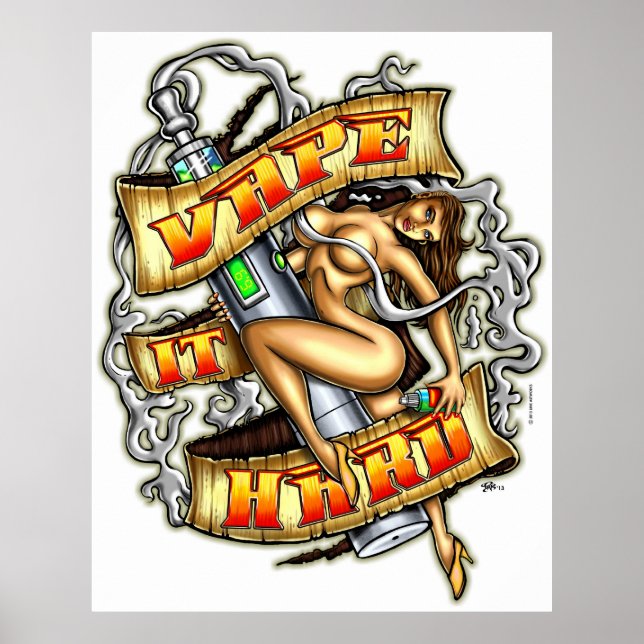 Poster de Duro Vape It (Frente)