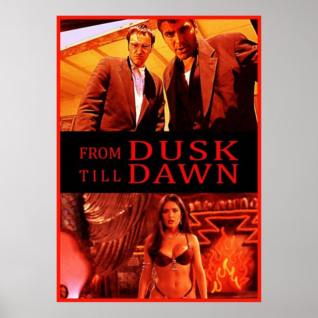 Poster De Dusk Till Dawn Alternativo (Frente)