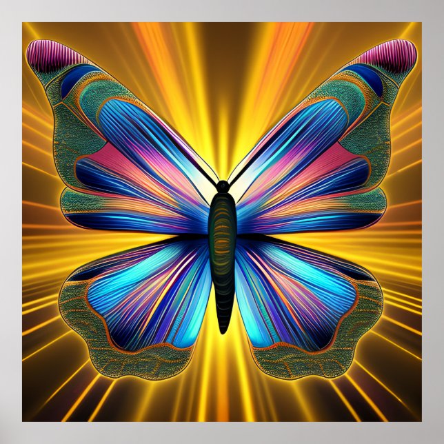 Poster de Eclipse de Borboleta (Frente)