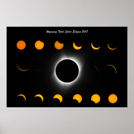 Poster de Eclipse Solar Total 2017