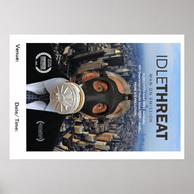 Poster de Ecrã de Ameaça Inativa (Frente)