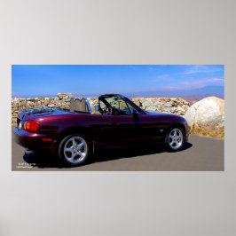 poster DE EDIÇÃO ESPECIAL 2000 MIATA