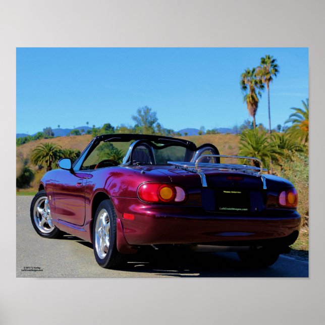 POSTER DE EDIÇÃO ESPECIAL MIATA 2000 (Frente)
