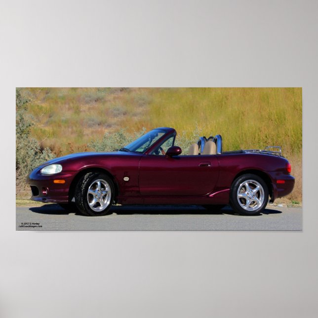 POSTER DE EDIÇÃO ESPECIAL MIATA 2000 (Frente)