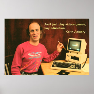 poster de educação de Keith Apicary