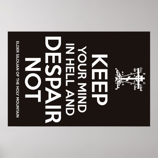 Poster de Elder Silouan (Frente)