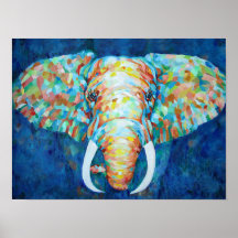 Poster de elefante