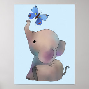 Poster de elefante