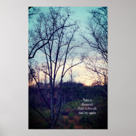 Poster de encorajamento e motivação