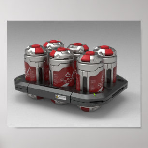 Poster de Engenheiro de Espaço - Coca-Cola (caixa