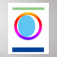 Poster de Enso budista LGBTQ+