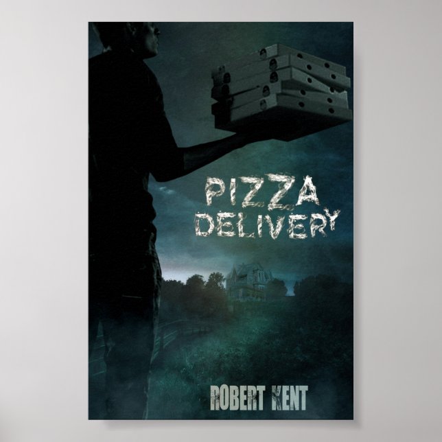 Poster de Entrega de Pizza (Frente)