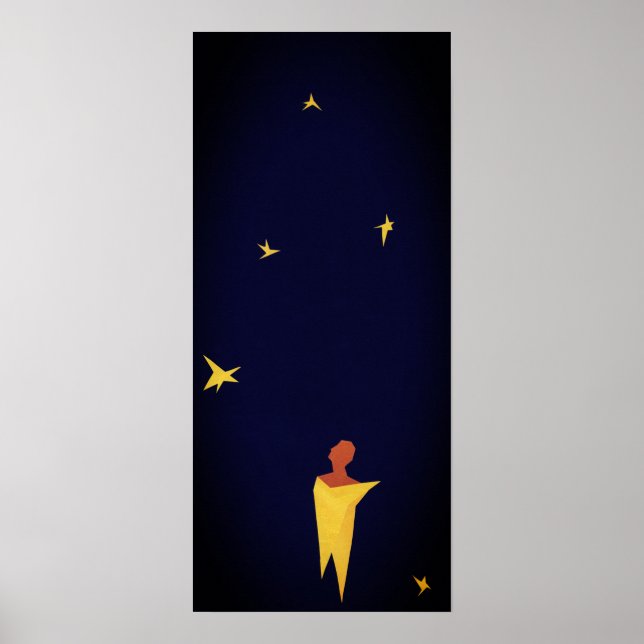 Poster de EQUILIBRIUM Stargazer Amarelo Negro (Frente)