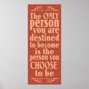 Poster de ESCOLHA Motivacional