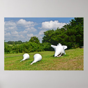 Poster de escultura de Shell