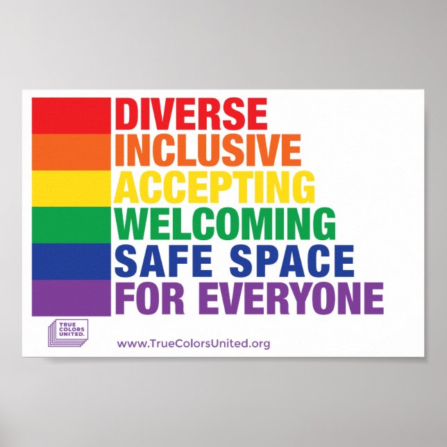 Poster de espaço seguro (Frente)