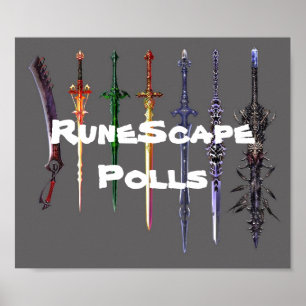 Poster de Espada RuneScape Polls