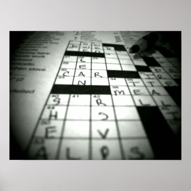 Poster de Espadas Cruzadas (Frente)