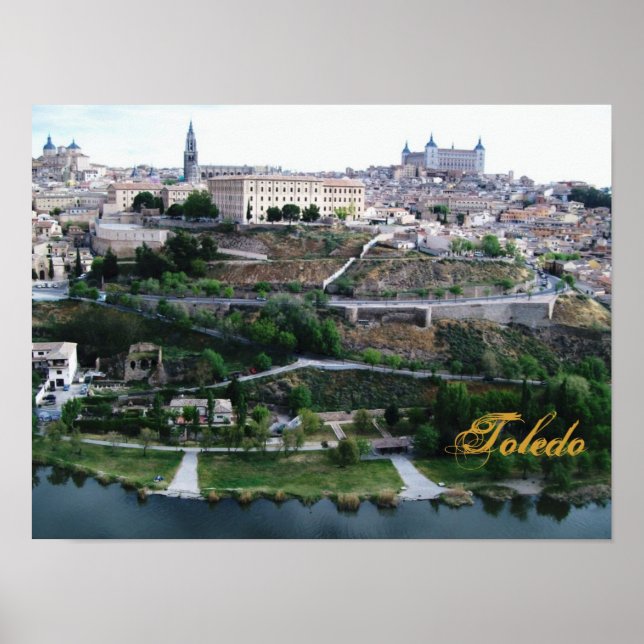 Poster de Espanha de parede de  Toledo (Frente)