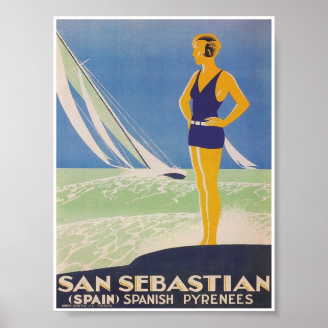 Poster de Espanha de San Sebastian (Frente)