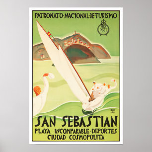 Poster de Espanha de San Sebastian